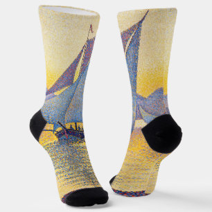Paul Signac - Der Hafen bei Sonnenuntergang, Opus Socken