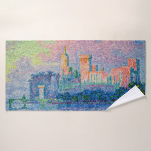 Paul Signac - Der Papstpalast, Avignon Badhandtuch Set