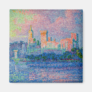 Paul Signac - Der Papstpalast, Avignon Magnet