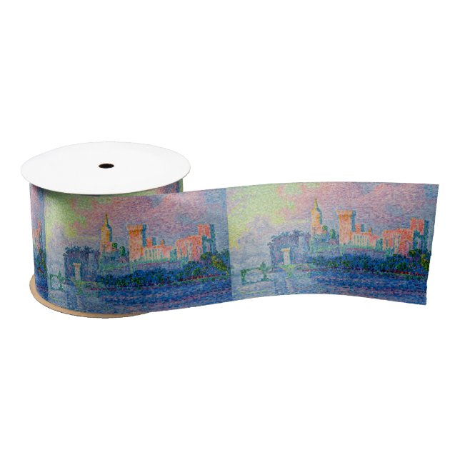 Paul Signac - Der Papstpalast, Avignon Satinband (Spule)