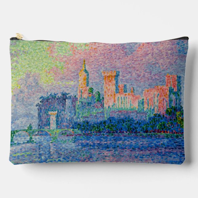 Paul Signac - Der Papstpalast, Avignon Zubehörtasche (Vorderseite)