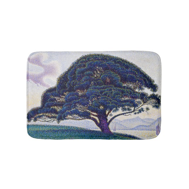 Paul Signac - Die Bonaventure-Kiefer Badematte (Vorderseite)