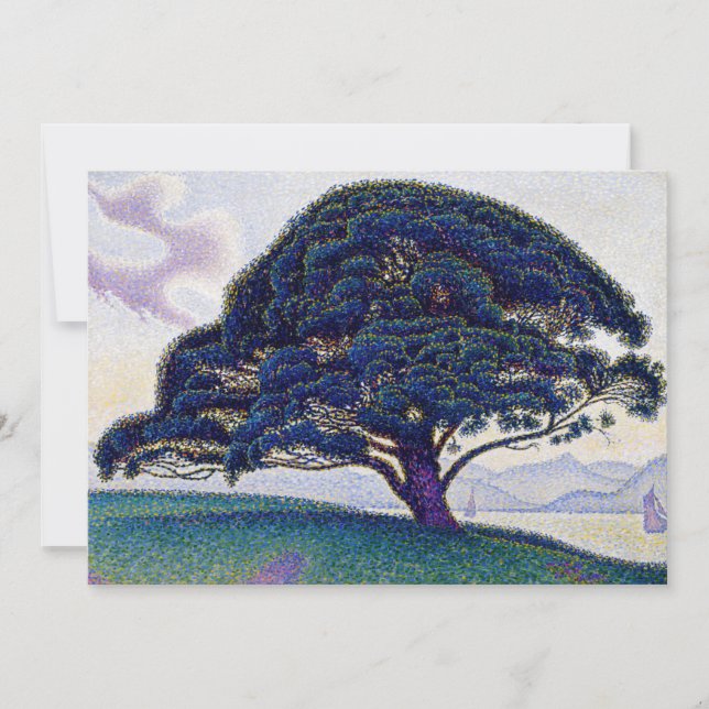 Paul Signac - Die Bonaventure-Kiefer Einladung (Vorderseite)