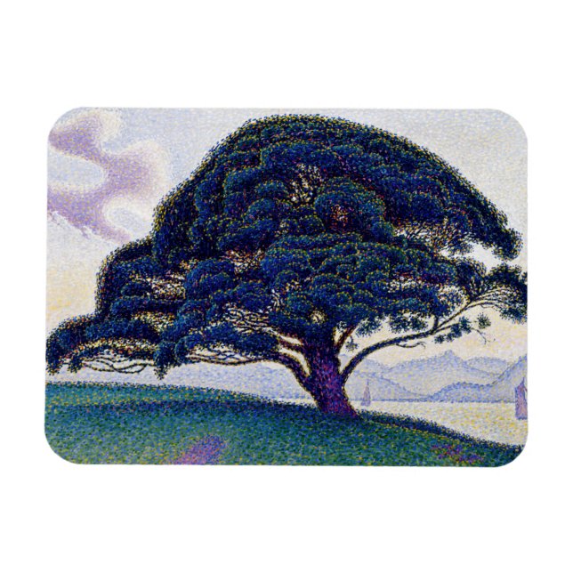 Paul Signac - Die Bonaventure-Kiefer Magnet (Horizontal)