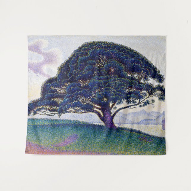 Paul Signac - Die Bonaventure-Kiefer Wandteppich (Vorderseite (Horizontal))