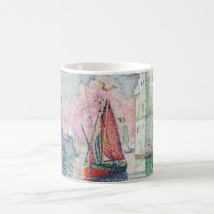 Paul Signac - Eingang des Hafens von La Rochelle Kaffeetasse