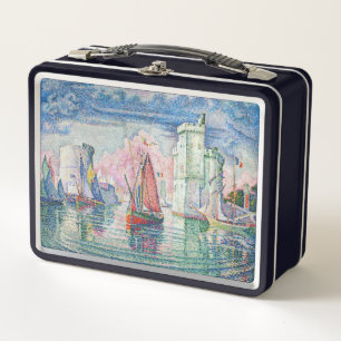 Paul Signac - Eingang des Hafens von La Rochelle Metall Brotdose