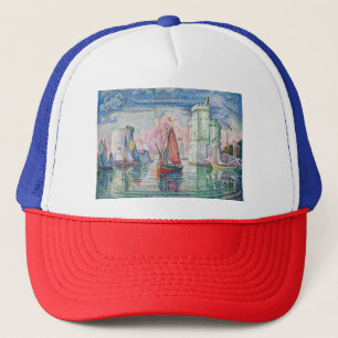 Paul Signac - Eingang des Hafens von La Rochelle Truckerkappe