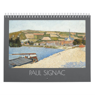 Paul Signac feine Kunst Pointilismus Gemälde Kalender