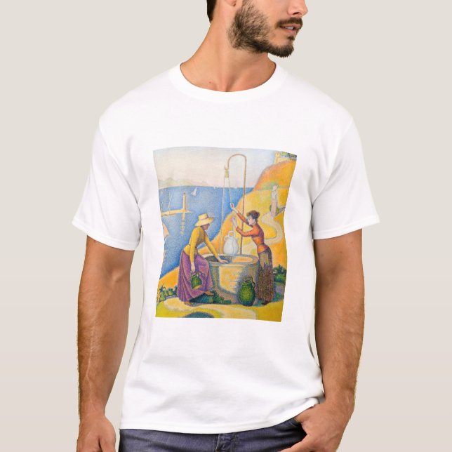 Paul Signac - Frauen am Brunnen T-Shirt (Vorderseite)