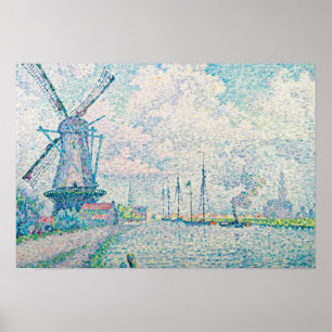 Paul Signac - Kanal von Overschie Poster