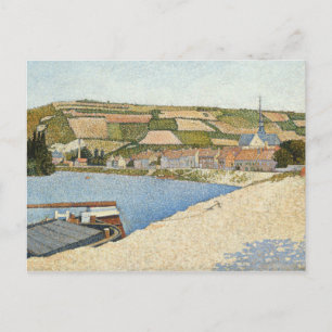 Paul Signac - Les Andelys, Cote d'Aval Postkarte