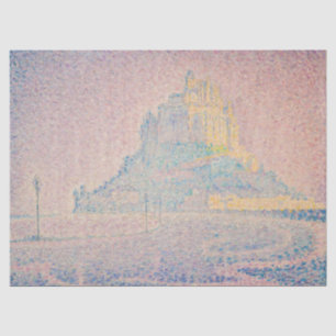 Paul Signac - Mont Saint Michel, Nebel und Sonne Seidenpapier