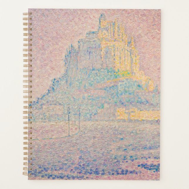 Paul Signac - Monte Saint Michel Fog und Sun Planer (Vorderseite)