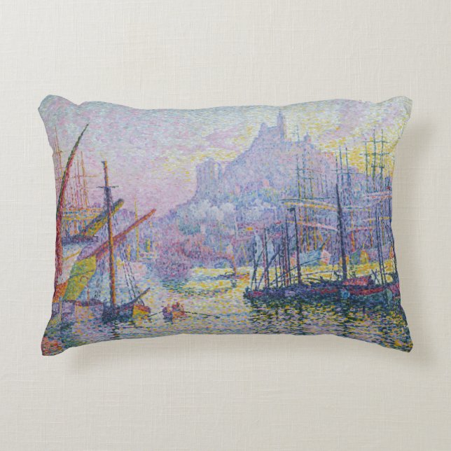 Paul Signac - Notre-Dame-de-la-Garde, Marseille Dekokissen (Vorderseite)