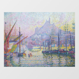 Paul Signac - Notre-Dame-de-la-Garde, Marseille Fensteraufkleber