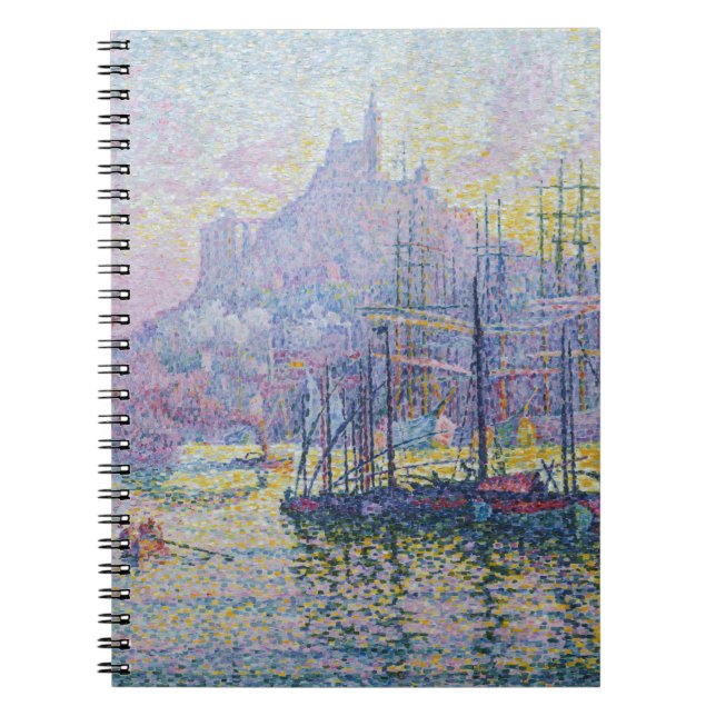 Paul Signac - Notre-Dame-de-la-Garde, Marseille Notizblock (Vorderseite)