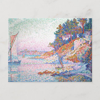 Paul Signac Painting Postkarte