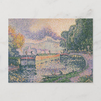 Paul Signac Painting Postkarte