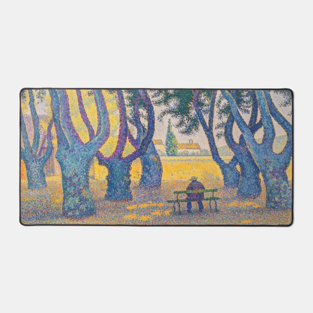 Paul Signac - Place des Lices, Saint-Tropez (Recto)