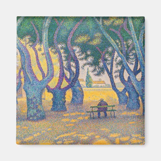 Paul Signac - Place des Lices, Saint-Tropez Magnet (Vorne)