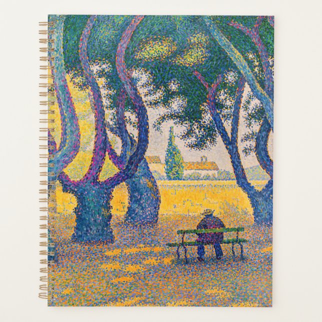 Paul Signac - Place des Lices, Saint-Tropez Planer (Vorderseite)