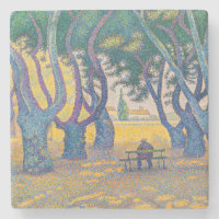 Paul Signac - Place des Lices, Saint-Tropez