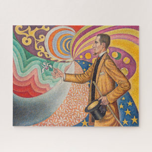 Paul Signac - Porträt von M Felix Feneon, Opus 217