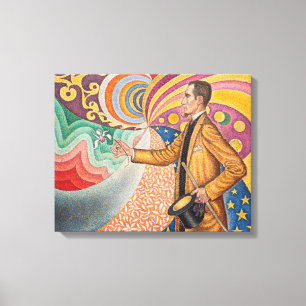 Paul Signac - Porträt von M Felix Feneon, Opus 217 Leinwanddruck