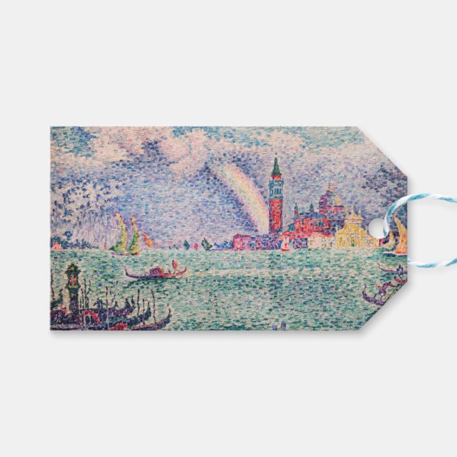 Paul Signac - Rainbow, Venedig Geschenkanhänger (Vorderseite (Horizontal))
