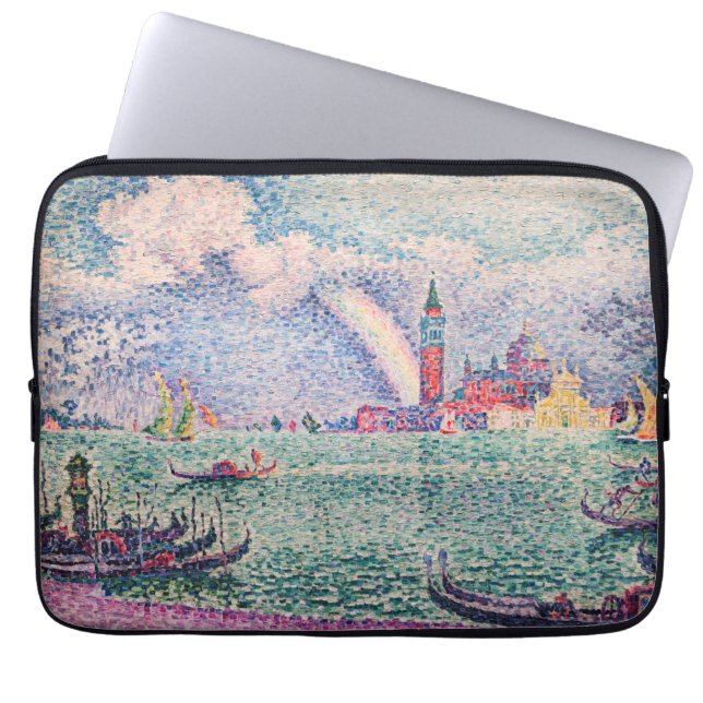 Paul Signac - Rainbow, Venedig Laptopschutzhülle (Vorderseite)