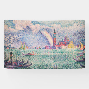 Paul Signac - Regenbogen, Venedig Banner
