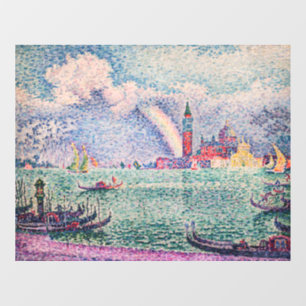Paul Signac - Regenbogen, Venedig Fensteraufkleber