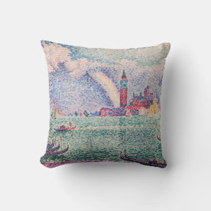 Paul Signac - Regenbogen, Venedig Kissen