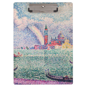 Paul Signac - Regenbogen, Venedig Klemmbrett