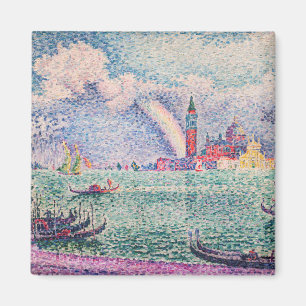 Paul Signac - Regenbogen, Venedig Magnet