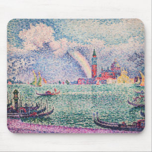 Paul Signac - Regenbogen, Venedig Mousepad