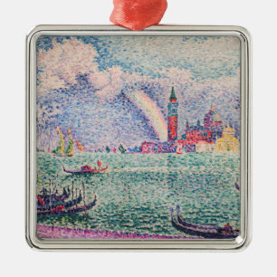 Paul Signac - Regenbogen, Venedig Ornament Aus Metall