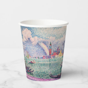 Paul Signac - Regenbogen, Venedig Pappbecher