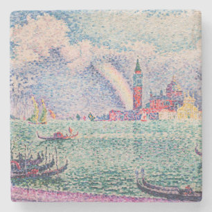 Paul Signac - Regenbogen, Venedig Steinuntersetzer