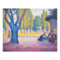 Paul Signac - Saint-Tropez, Fontaine des Lices