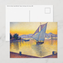 Paul Signac - The Port at Sunset, Opus 236