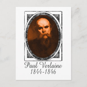 Paul Verlaine Postkarte