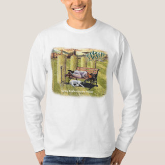 Paul Whitehead-Genese, die England durch das Poun T-Shirt