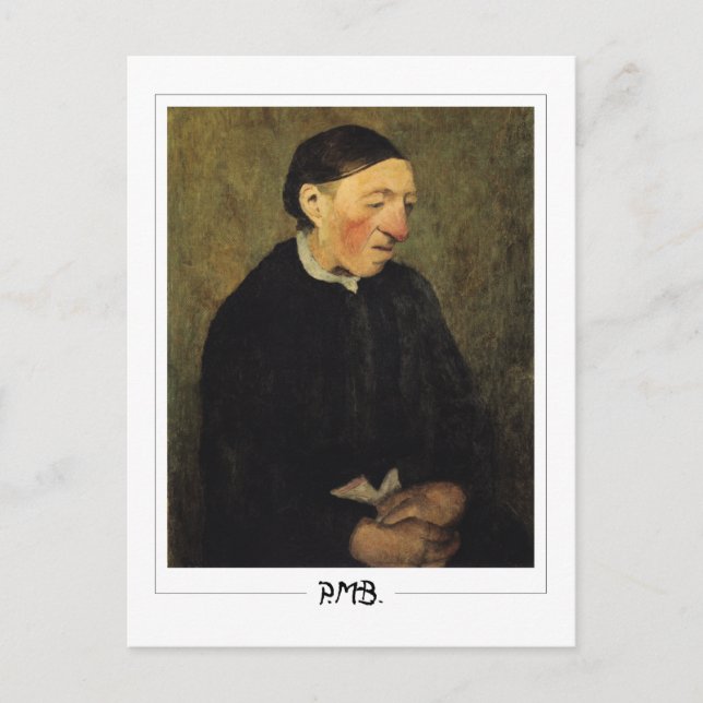Paula Modersohn-Becker #174 - Fine Art Postkarte (Vorderseite)