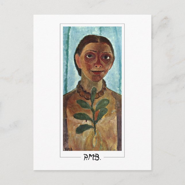 Paula Modersohn-Becker #192 - Fine Art Postkarte (Vorderseite)