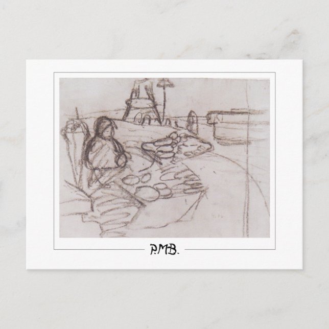 Paula Modersohn-Becker #40 - Kunst Postkarte (Vorderseite)
