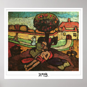 Paula Modersohn-Becker Affiche d'art Zedign #166