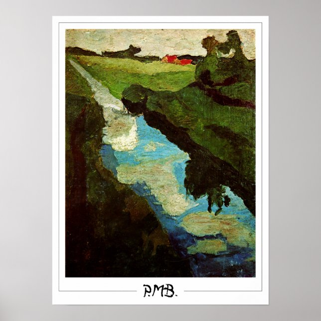 Paula Modersohn-Becker Poster Art Zedign #180 (Devant)