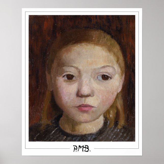 Paula Modersohn-Becker Poster Art Zedign #2 (Devant)